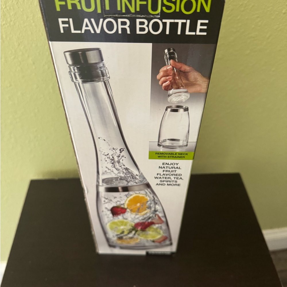 Fruit Infusion Flavor Bottle - Clear